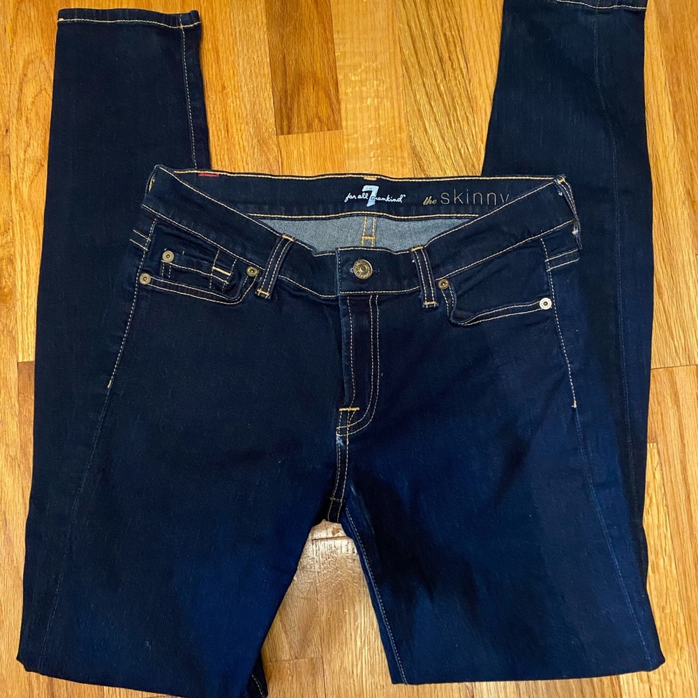 7 For All Mankind size 28 skinny Jean